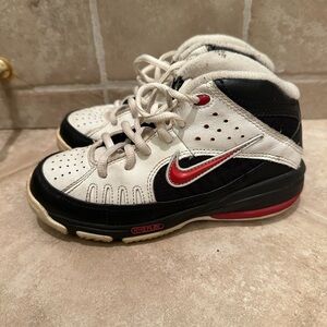 Nike Flex Mid Top Youth Basketball Sneakers Shoes